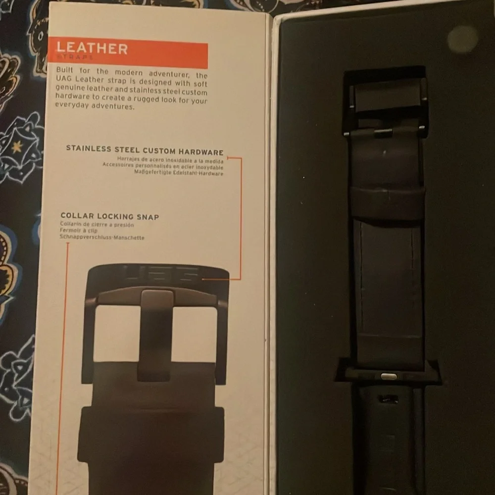 UAG Leather Apple Watch Band